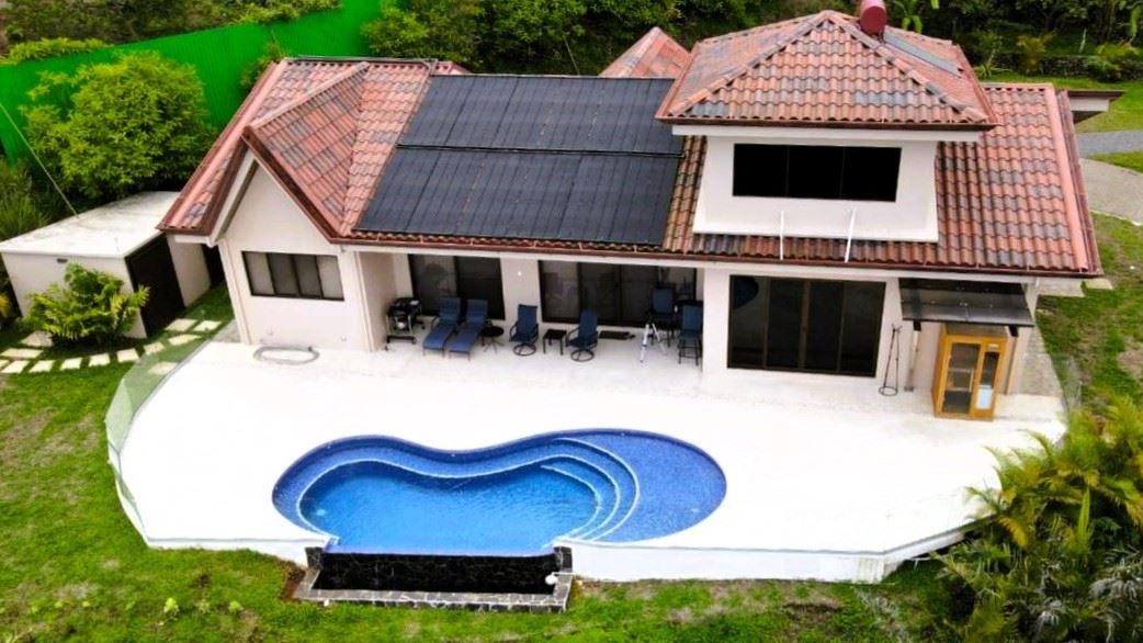 FURNISHED HOUSE FOR SALE , SAN RAMON, COSTA RICA.